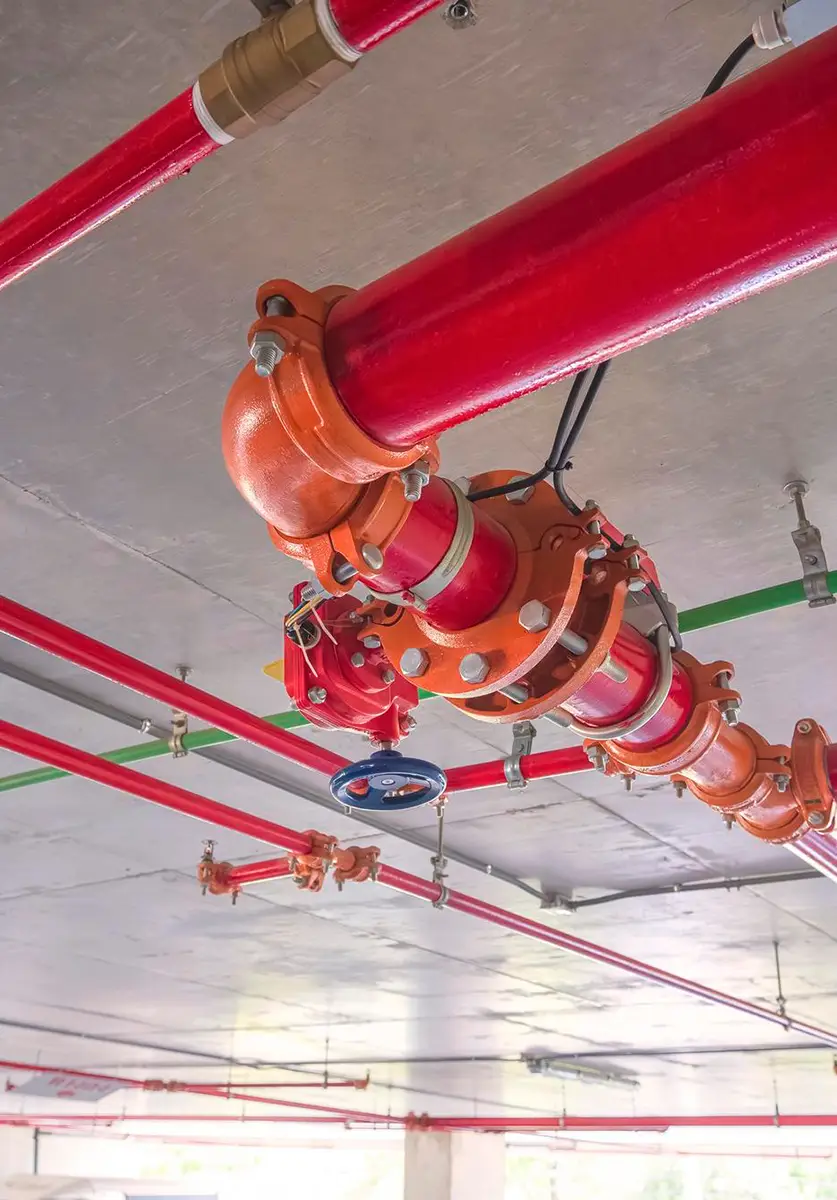 Spricklers plafond Spricklers plafond